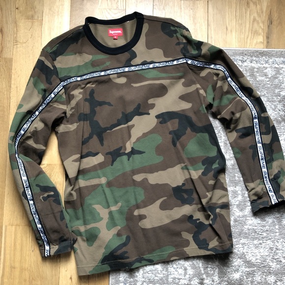 supreme camo tee